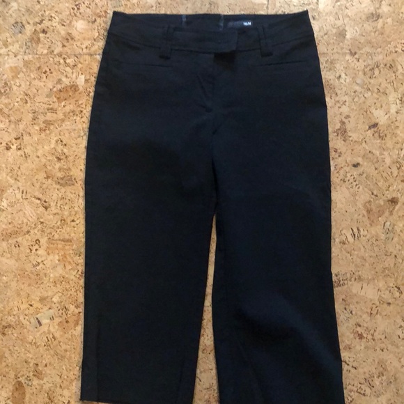 H&M black Capri pants - Picture 1 of 7